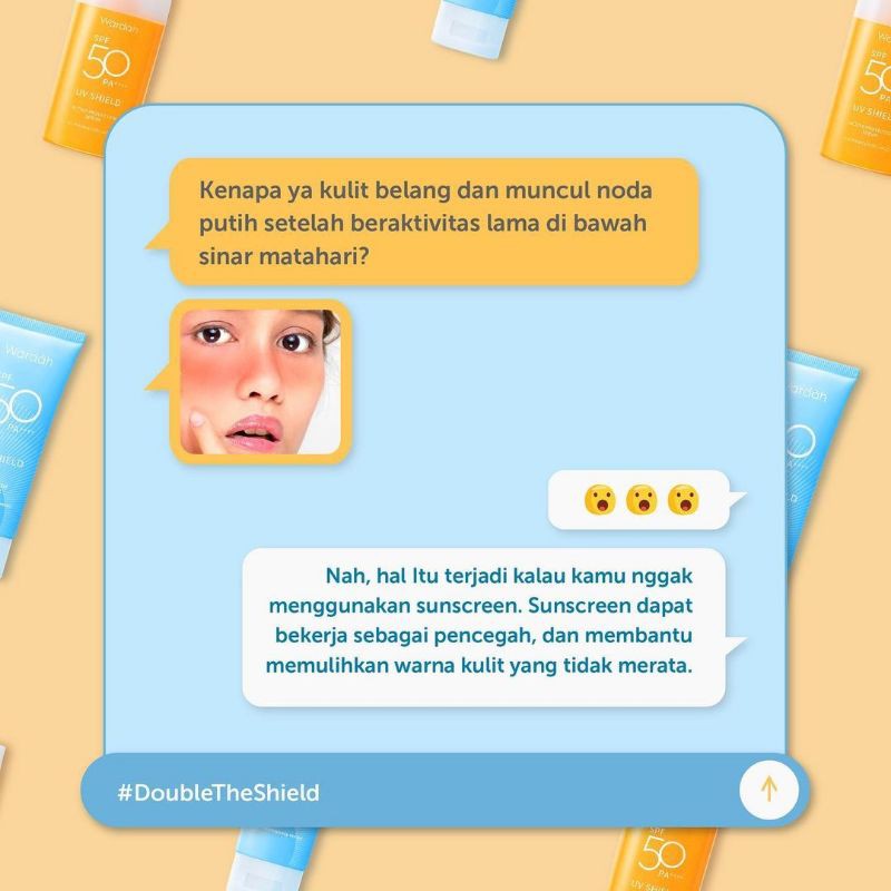 Wardah UV Shield  SPF 50 PA+++/sunscreen wardah