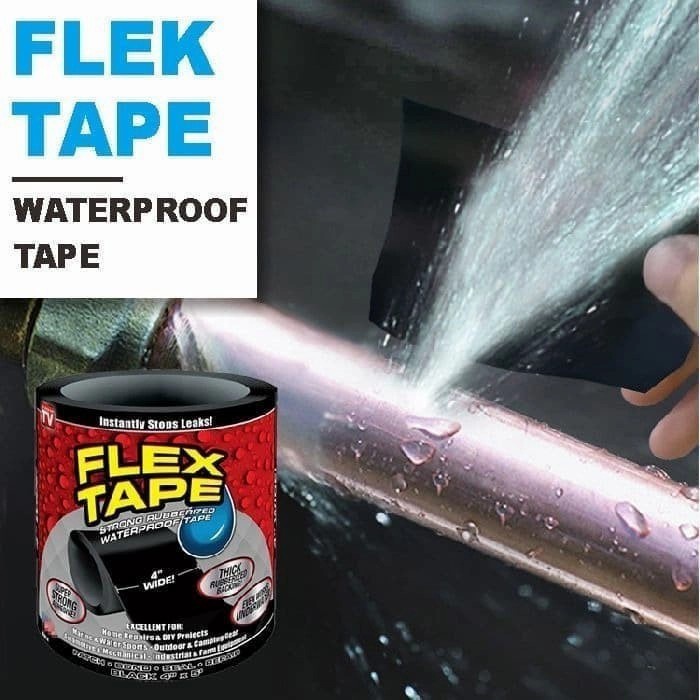 

Lakban Anti Bocor Air Isolasi Plaster Waterproof Tape Penambal Bocor