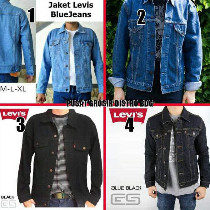 SUPERDEAL JAKET JEANS LEVIS/JAKET LEVIS JEANS/JAKET LEVIS PRIA - BIOBLITS, L TERJAMIN