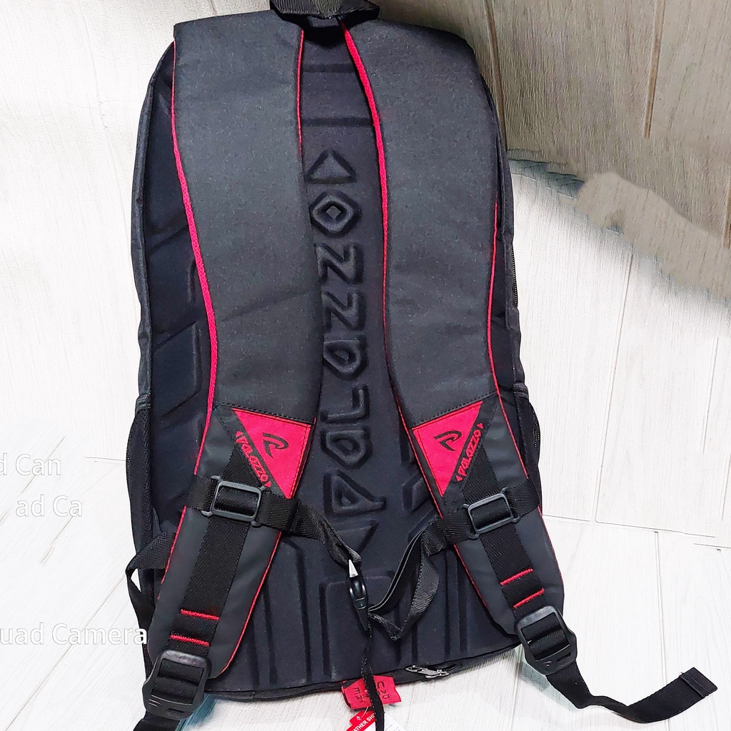 Palazzo Tas Ransel Tas Travel Tas Kerja  Backpack Laptop 15.6 Inch Original - Hitam