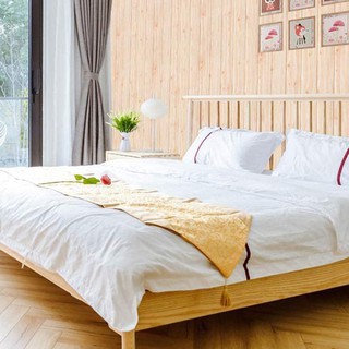 [IMPOR] Fashion Fair - H753 Wallpaper Kayu 70*70CM Wallpaper Dinding 3D Foam Waterproof WallSticker