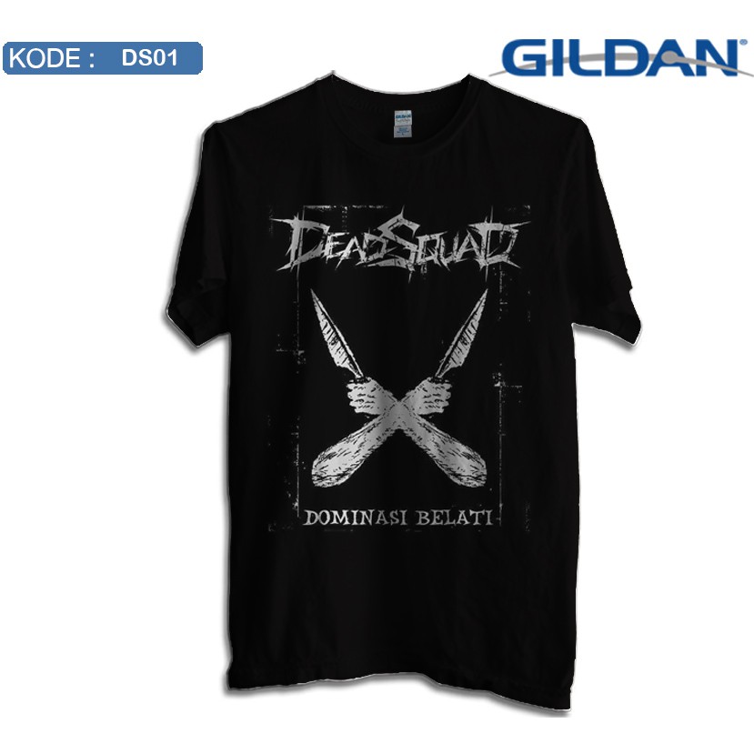 Kaos deadsquad band /kaos original gildan softstyle