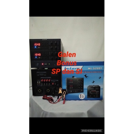 Ampli Walet BETAVO WL 5200 New Edition Amplifier Walet Betavo WL5200 flashdisk dijamin bebas protek/dikunci