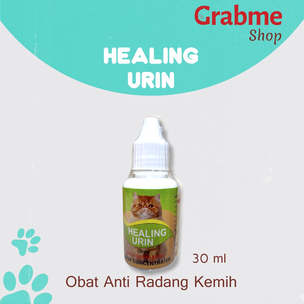 Obat Anti Radang Kemih untuk Kucing HEALING URIN 30 ml