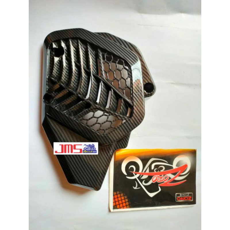 cover tutup carbon radiator adv 150 dan pcx 150 lokal zoro pnp