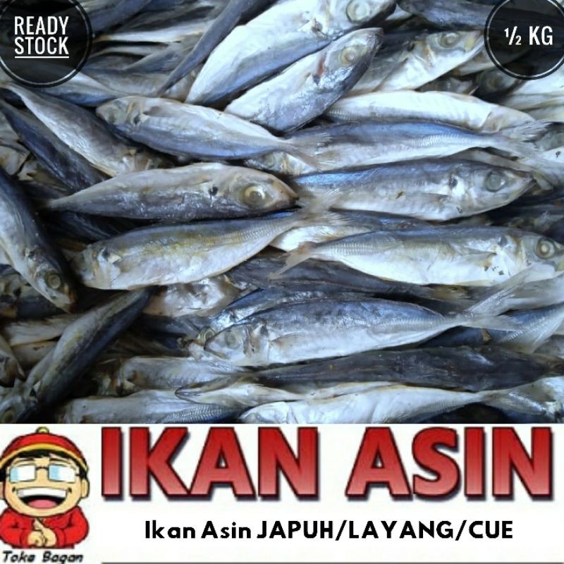 

Ikan Asin JAPUH / LAYANG / CUE 500 gr