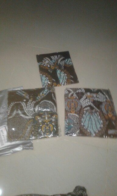 Batik Couple Keluarga Sania Ruffle Ori Ndoro Jowi Dnt Motif Madu