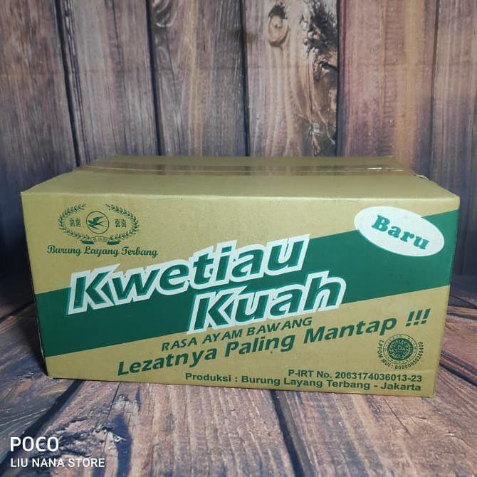 

Terlaris# Kwetiau Cap Burung Layang Terbang - Kwetiau Kuah Instan 1 Dus / 20 Bks