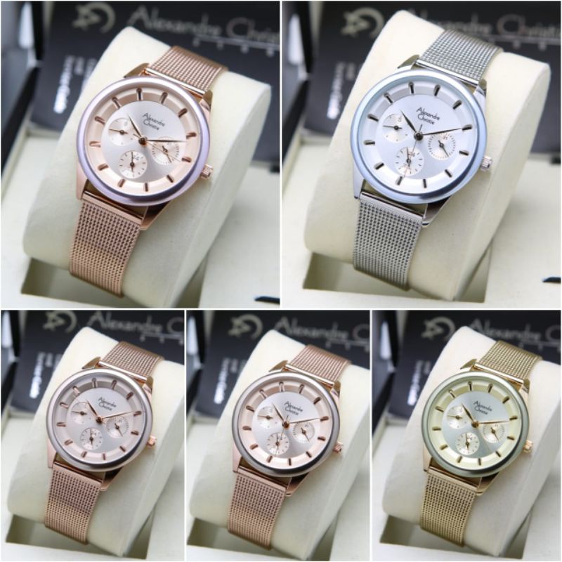 JAM TANGAN WANITA ALEXANDRE CHRISTIE AC 2936 / AC2936 ORIGINAL GARANSI RESMI 1 TAHUN