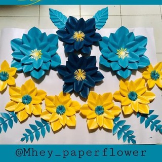  Hiasan  bunga Kertas Paper flower Murah  bogor Backdrop 