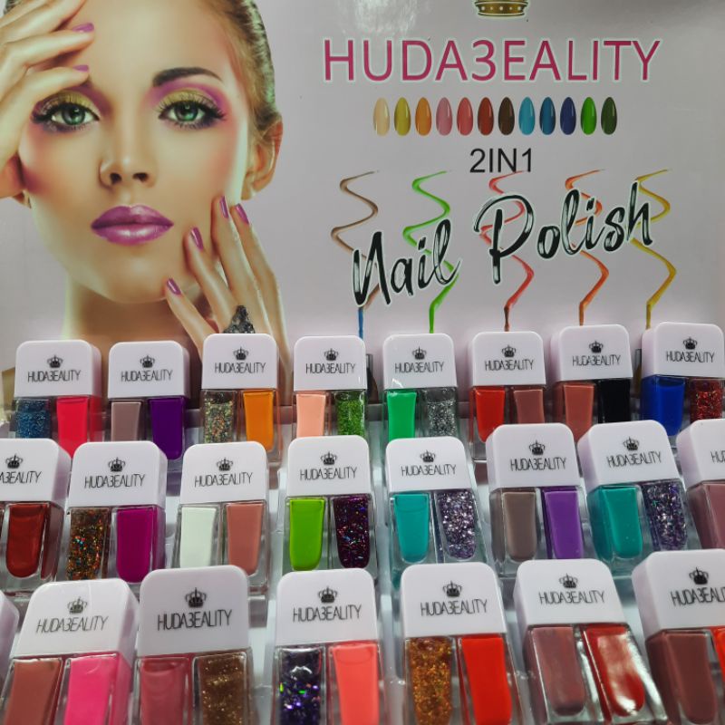 KUTEK HUDA 3 EALITY 2IN1 NAIL POLISH JUAL ECER