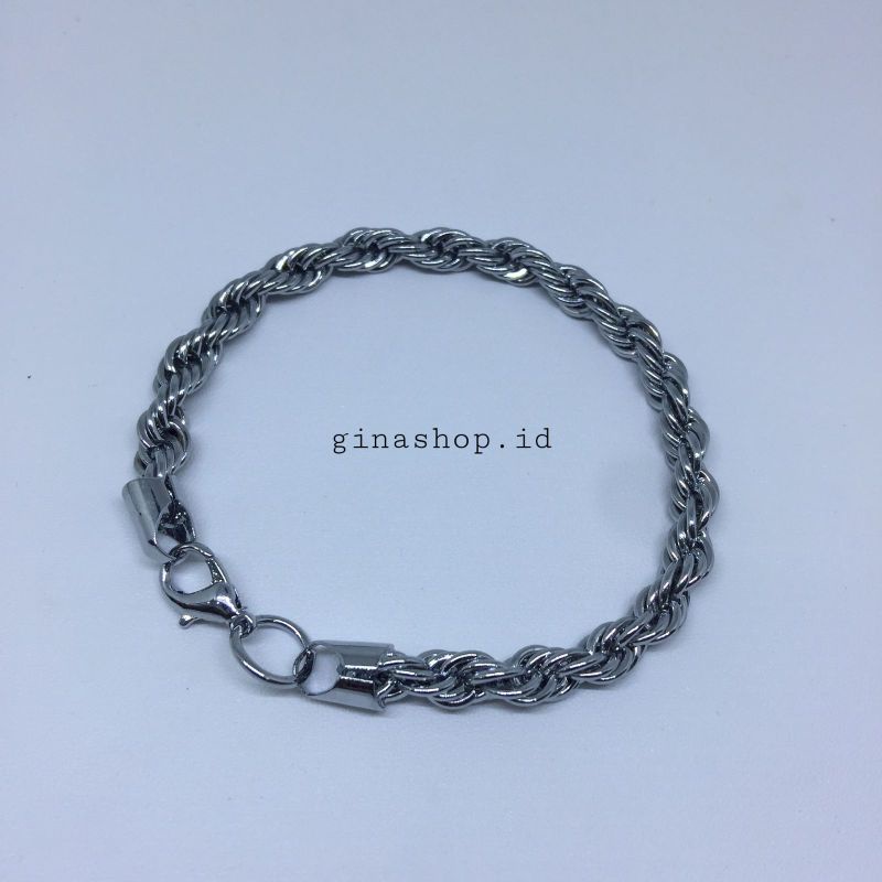 Gelang Tambang Cowok Metal Terbaru Murah