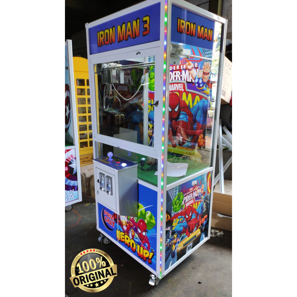 CEPAT BALIK MODAL & TERMURAH Mesin Capit Boneka Box Impor & Gantry Stainless-Beli/Bagi Hasil/Sewa