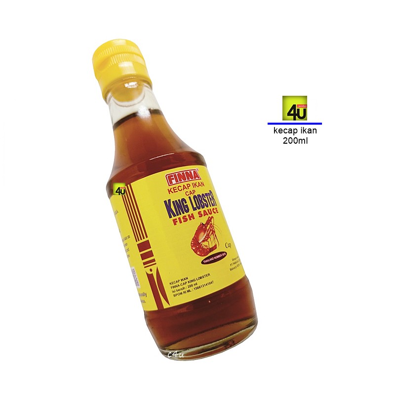 

FINNA King Lobster - Kecap Ikan - 200ml FISH SAUCE