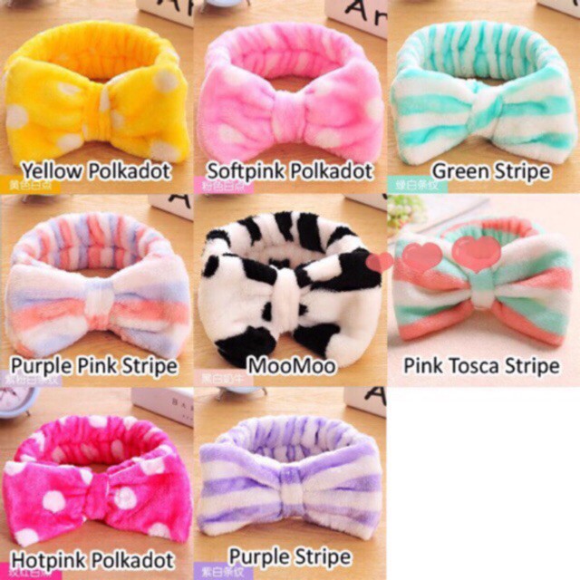 BANDANA MOTIF PITA HEADBAND FACIAL