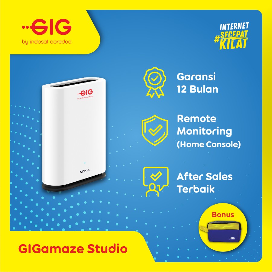 GIGamaze Studio - Wifi Repeater Smart Mesh Wi-Fi Nokia Beacon