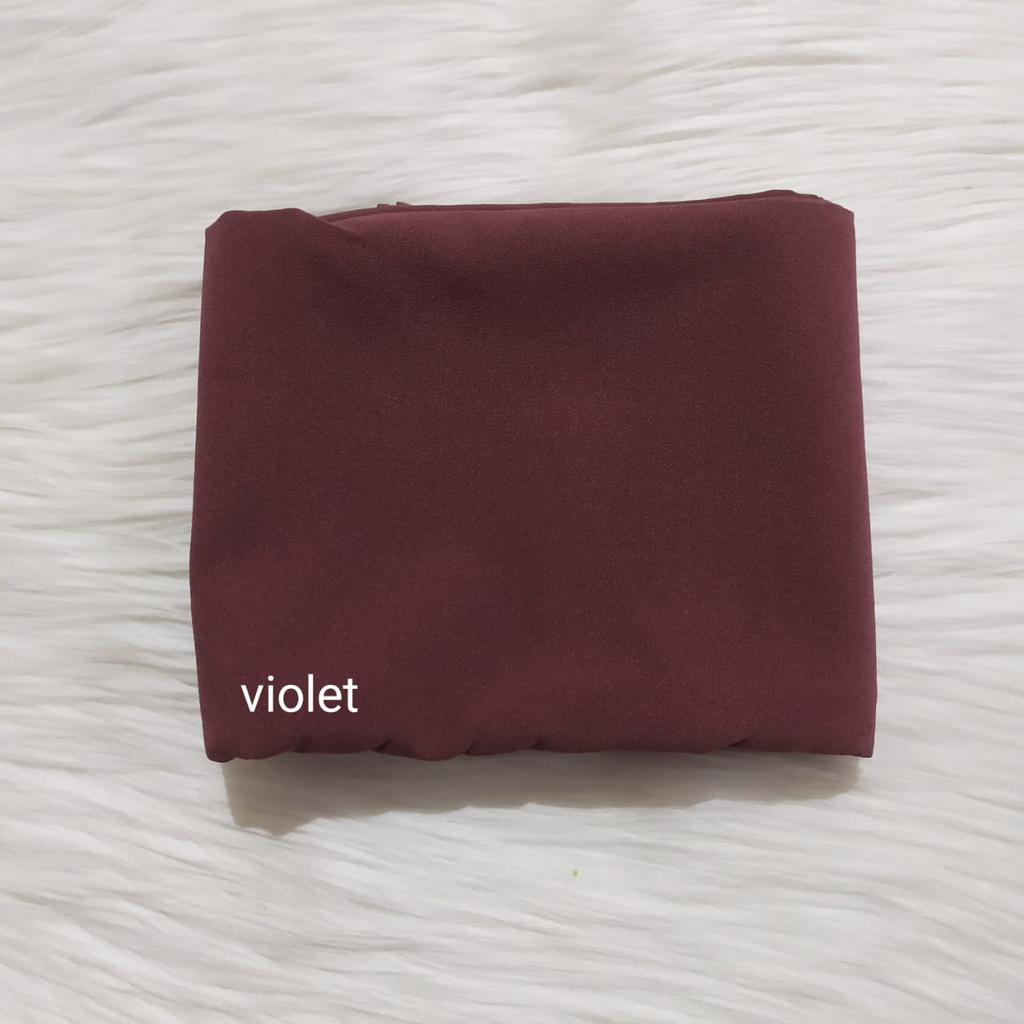 Bisa Cod Pasmina diamond 170x70cm / pashmina sabyan /pashmina diamond premium-Violet