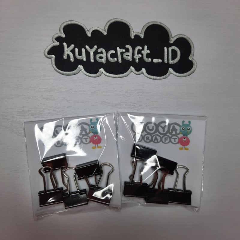 

Binder Clip Hitam Mini