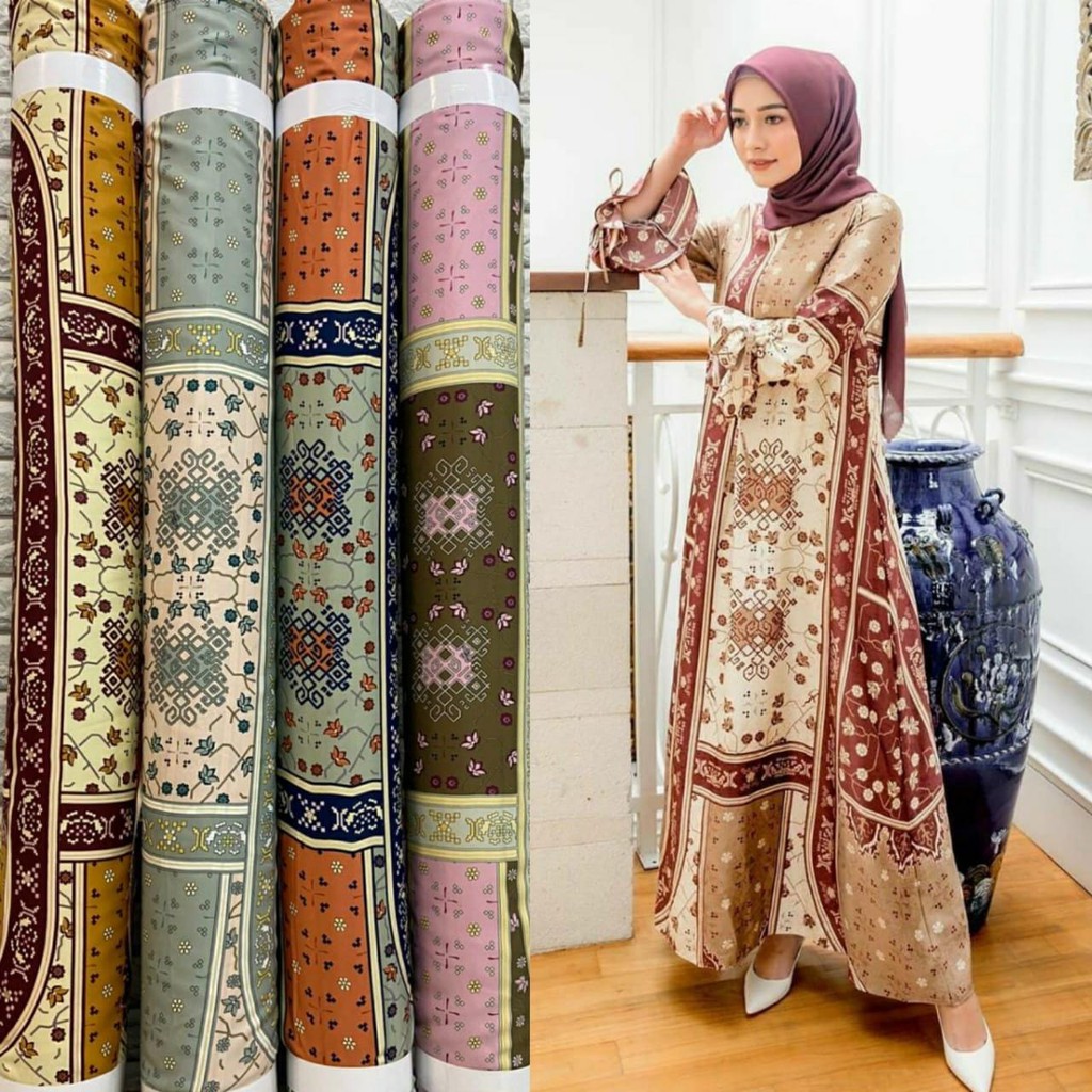 Kain Maxmara Kingdom Bahan Gamis branded (harga per 0,5m)