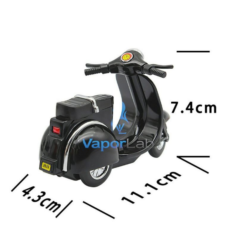 mancis korek api pajangan model motor vespa lighter antik unik koleksi