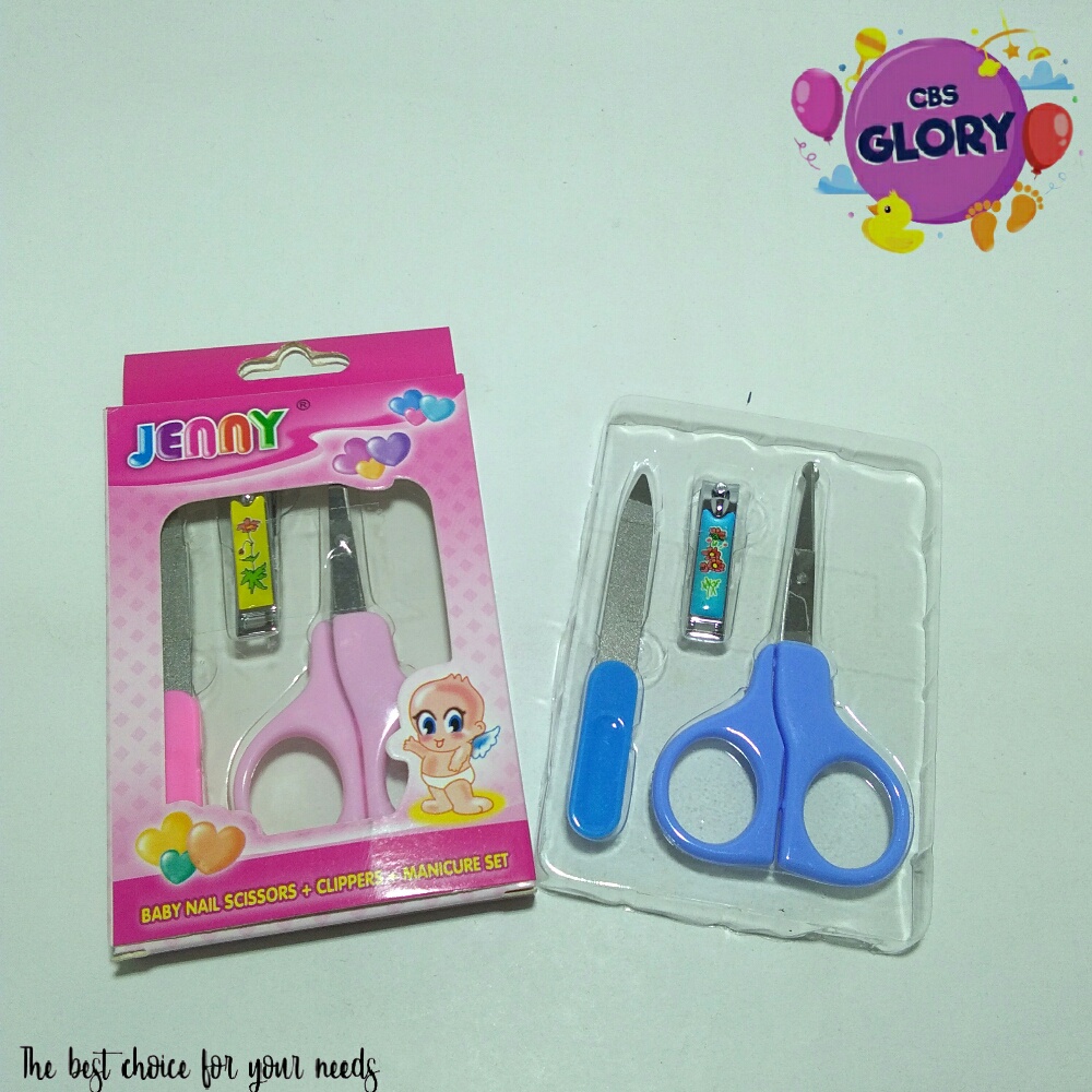 Set Gunting Kuku Untuk Perawatan Kuku Bayi Isi 3 Macam/Manicure Set