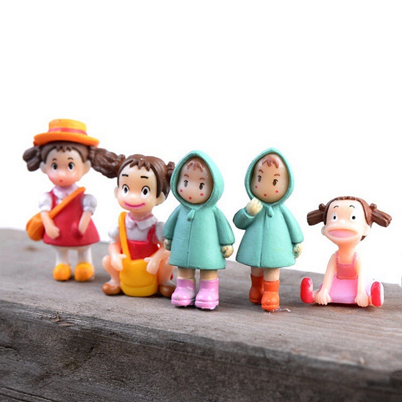 Mainan Miniatur Anak Perempuan Untuk Dekorasi Taman Boneka