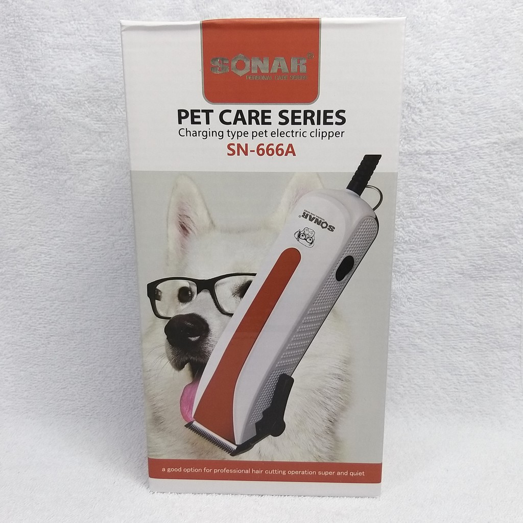 Mesin Alat Cukur bulu hewan peliharaan Professiomal Hair Clipper Pet Series Sonar SN 666A