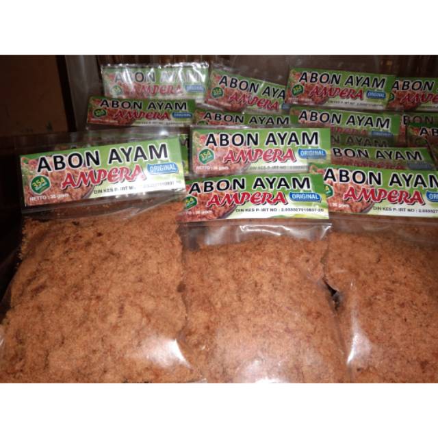 

Abon ayam ampera pemalang isi 35 gram