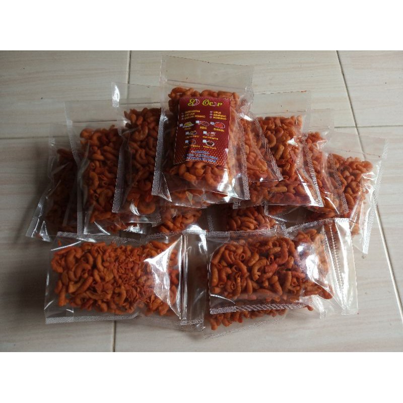 

Siocir snack | makaroni,basreng,sosreng & usus crispy 100gr