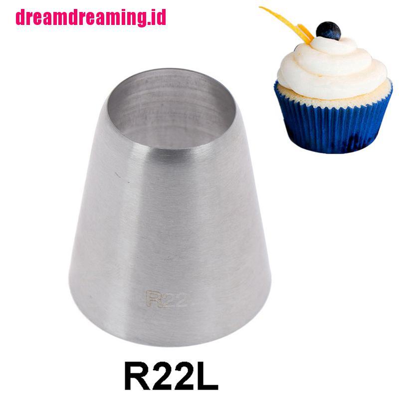 R22l Spuit Piping Dengan Bentuk Bulat Untuk Hiasan Kue