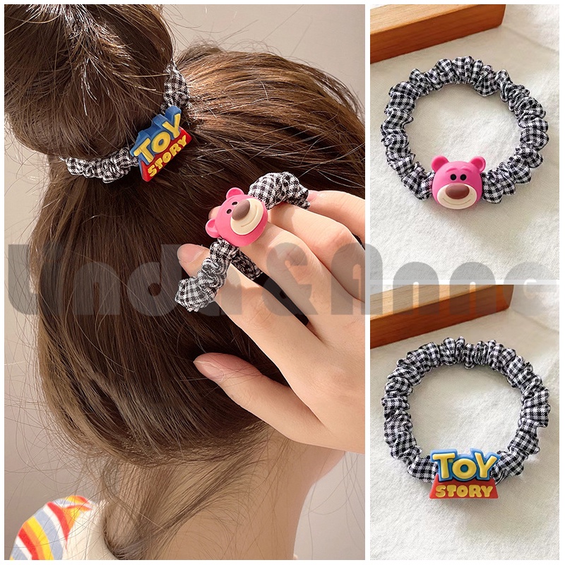 [ 1 PCS ] Srunchie Korea Wanita Lucu Toy Story Trendy Style Aksesoris Rambut Wanita