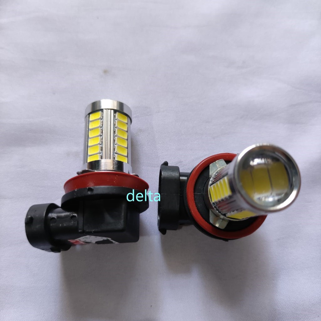 Bohlamp Foglamp Lampu H11 33 LED (2pcs)avanza/AN Avanza Brv Jazz Brio Mobilio crv