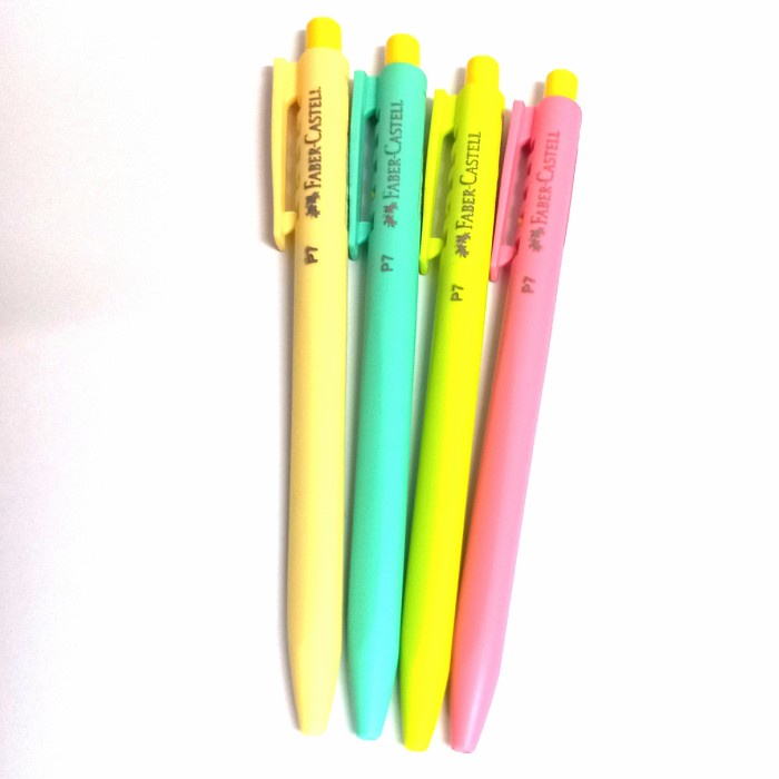 

BALLPOINT P7 PASTEL 0.7 INK BLACK /PCS FABER-CASTEL / PULPEN / BOLPEN