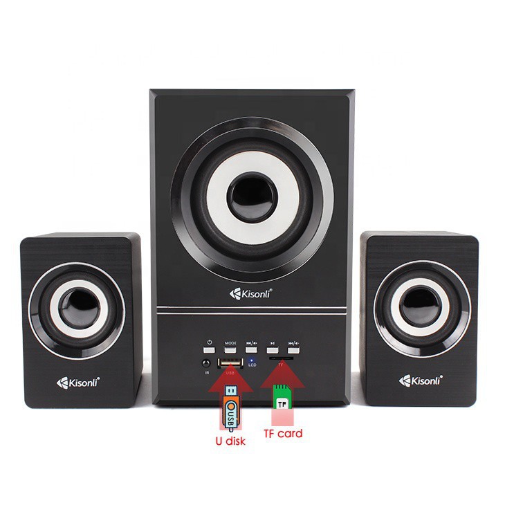 Speaker Kisonli Big Bass U2700BT Bluetooth U-2700 BT