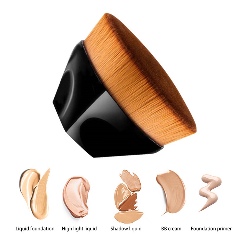 Brush Foundation Bb Cream Bentuk Kelopak Bunga Untuk Makeup