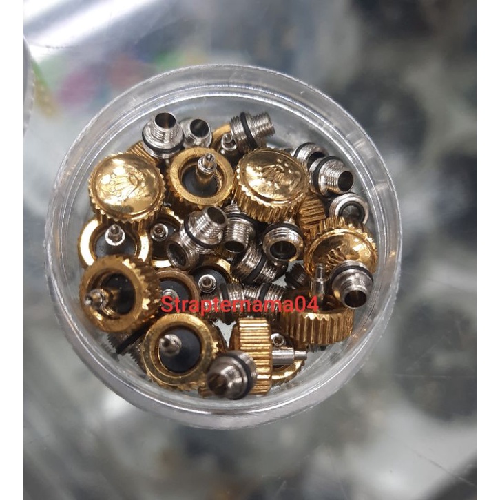 Knob Knop Crown Rolex Datejust / Tombol Putar Jarum Jam Tangan