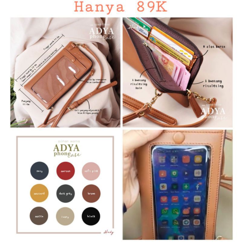 adya phone chase by hody bag PO