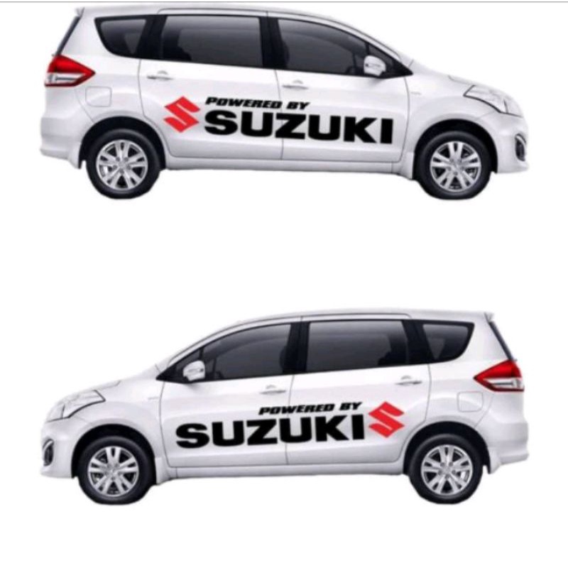 Mobil suzuki ertiga aksesoris mobil suzuki cutting sticker suzuki ertiga