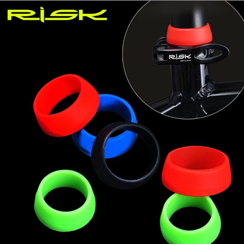 1pcs Cover seatpost tiang sadel protection pelindung karet debu silikon ring silicone dust air