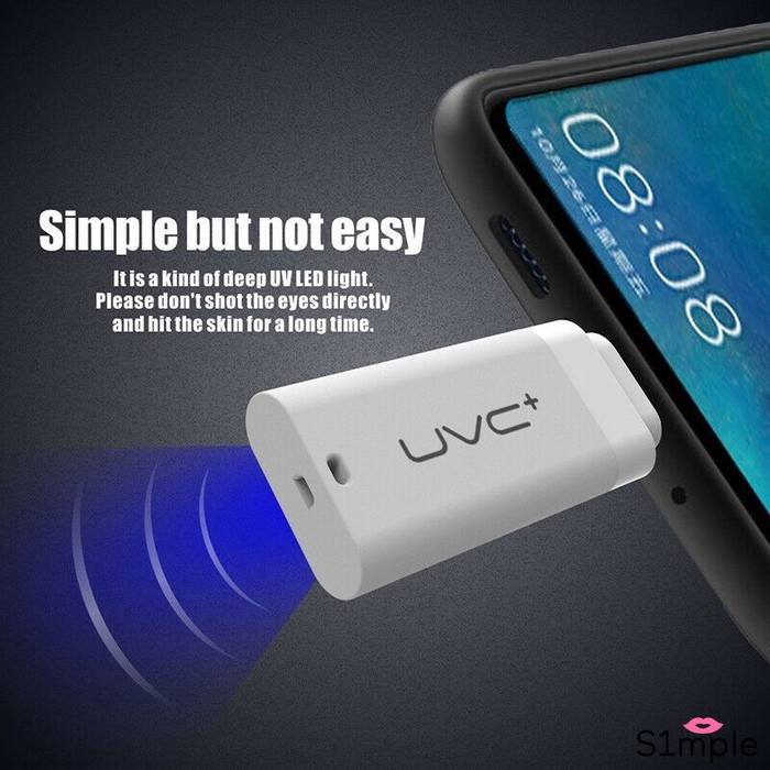 Mini Portable UVC Sterilizer Ultraviolet UV Disinfectant