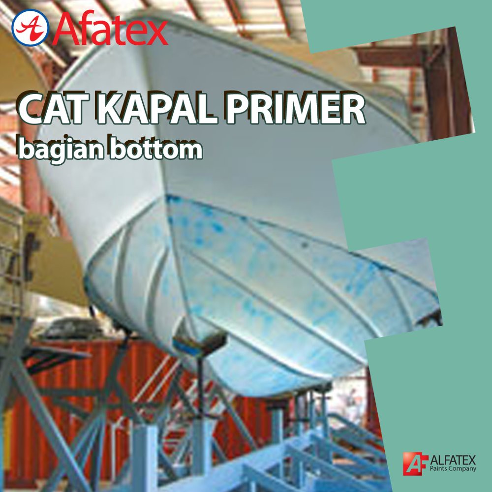 

CAT DASAR KAPAL BAGIAN BAWAH LUNAS KAPAL BOAT BOTTOM MARINE PRIMER PAINT 1 KG