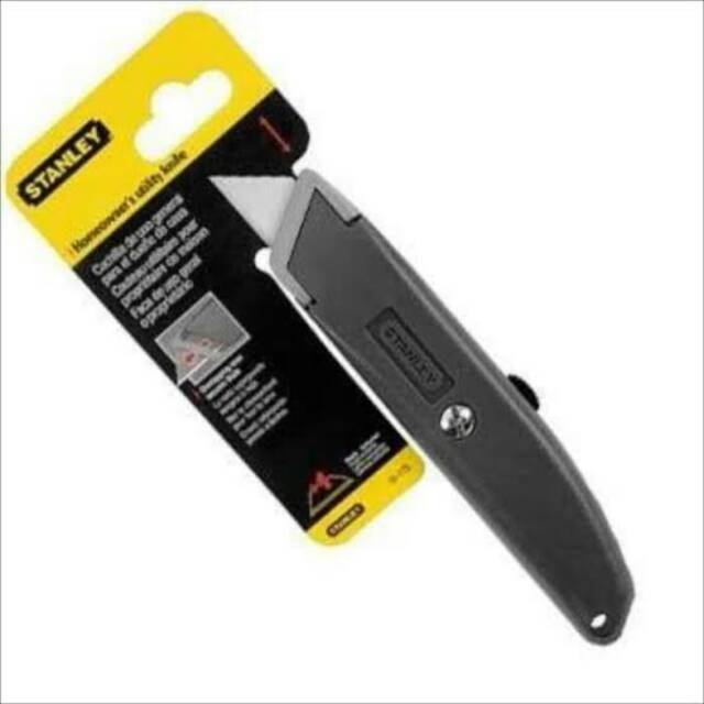 

Pisau Cutter Stanley ( 10-175 ) Plastic Retractable Utility Knife