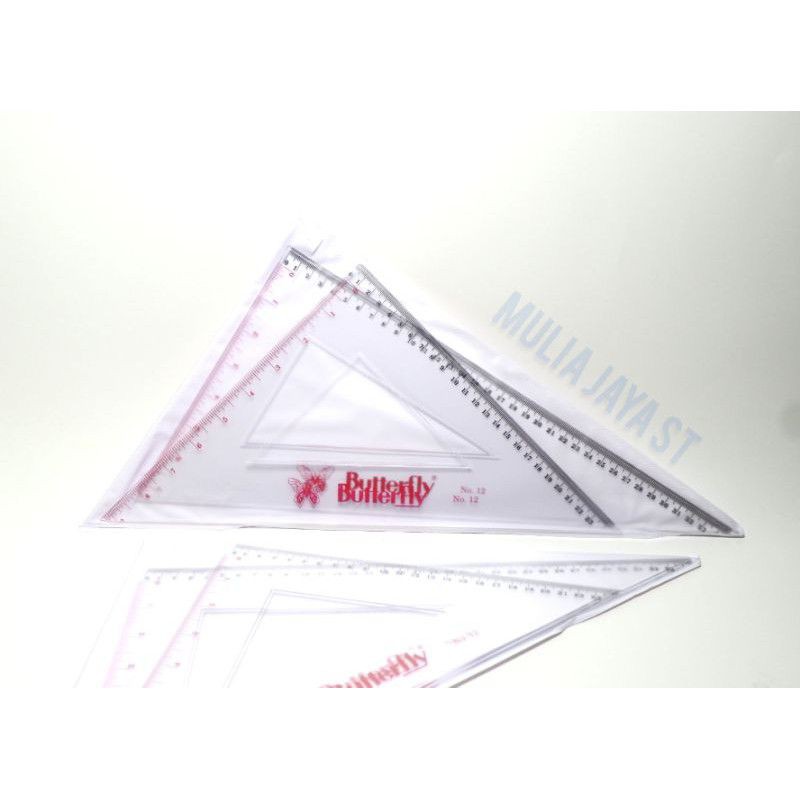 

Penggaris Butterfly No.12 Penggaris segitiga