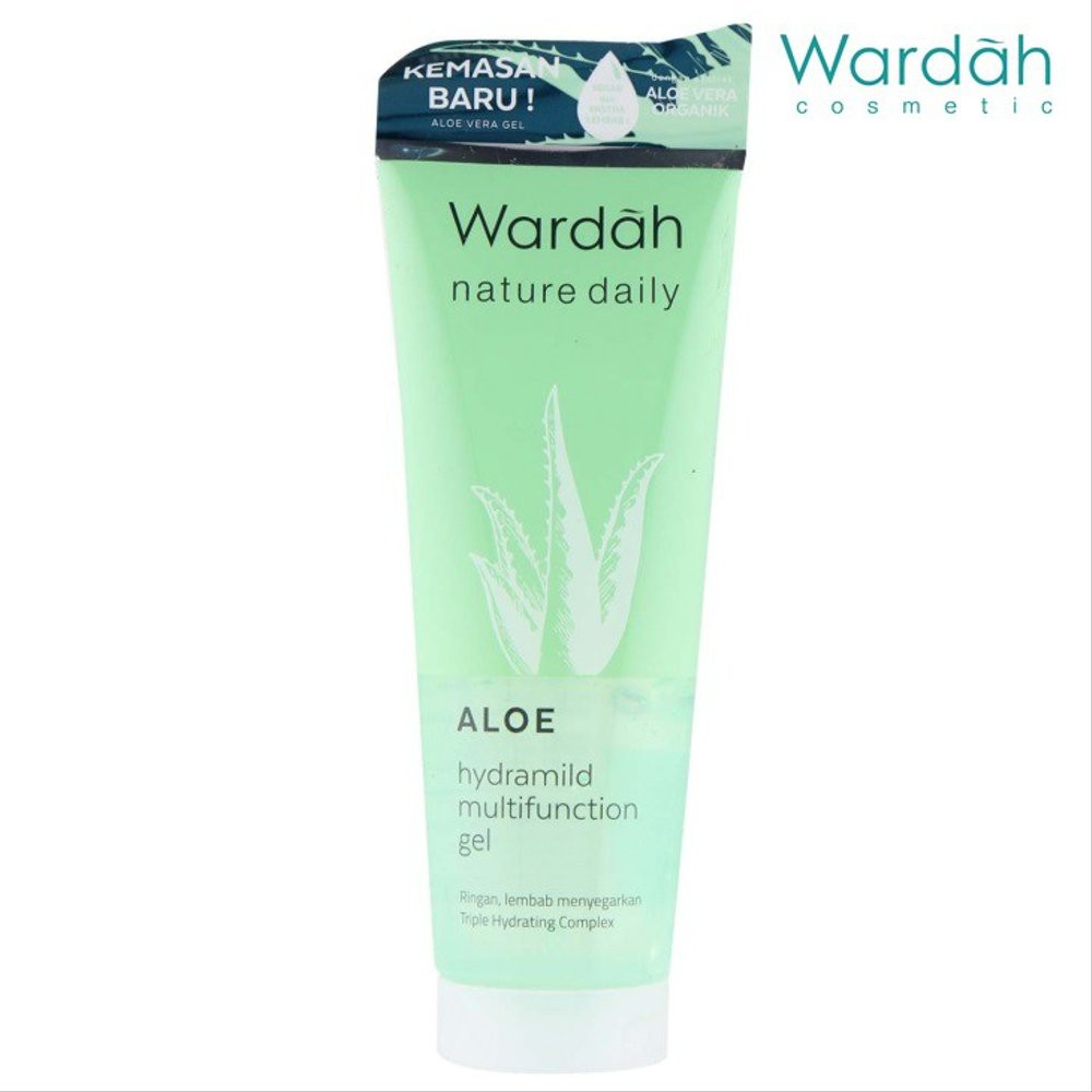 Jual Wardah Aloe Vera Hydramild Multifunction Gel Hydrating Lotion Nature Daily 100 ML Shopee