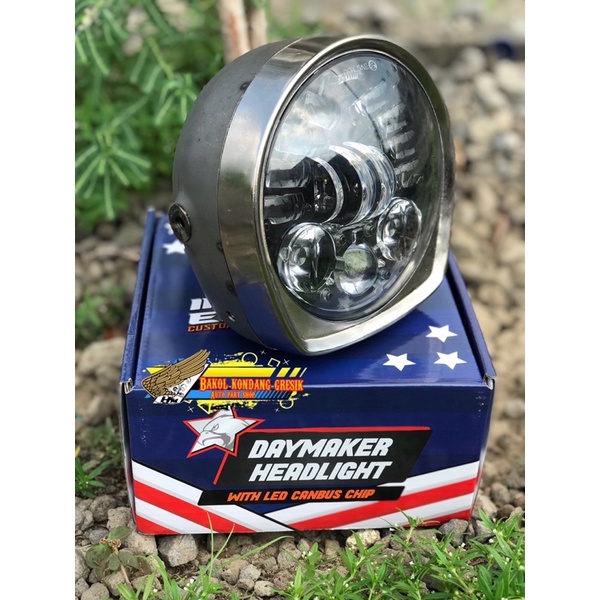 LAMPU DEPAN DAYMAKER 16 LED 5,75 INCH SET BATOK VANVAN PAKET DAYMAKER 16 LED 5,75 INCH SET BATOK VAN