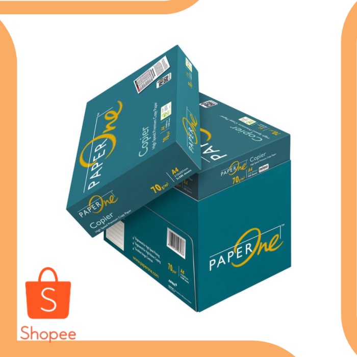 

PAPER ONE Kertas HVS A4 70 perkakas 6Zept21