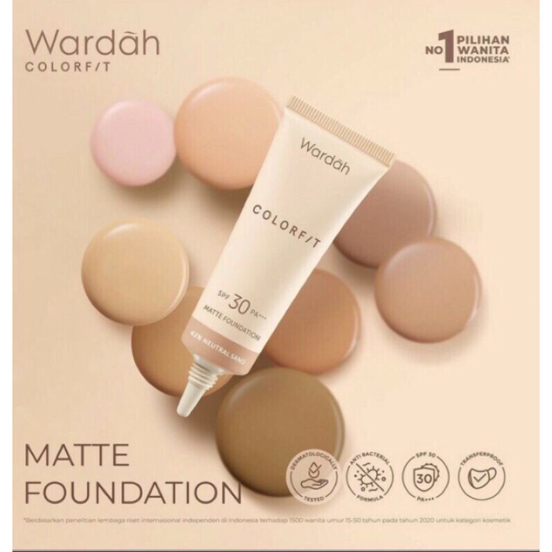 WARDAH Colorfit Matte Foundation