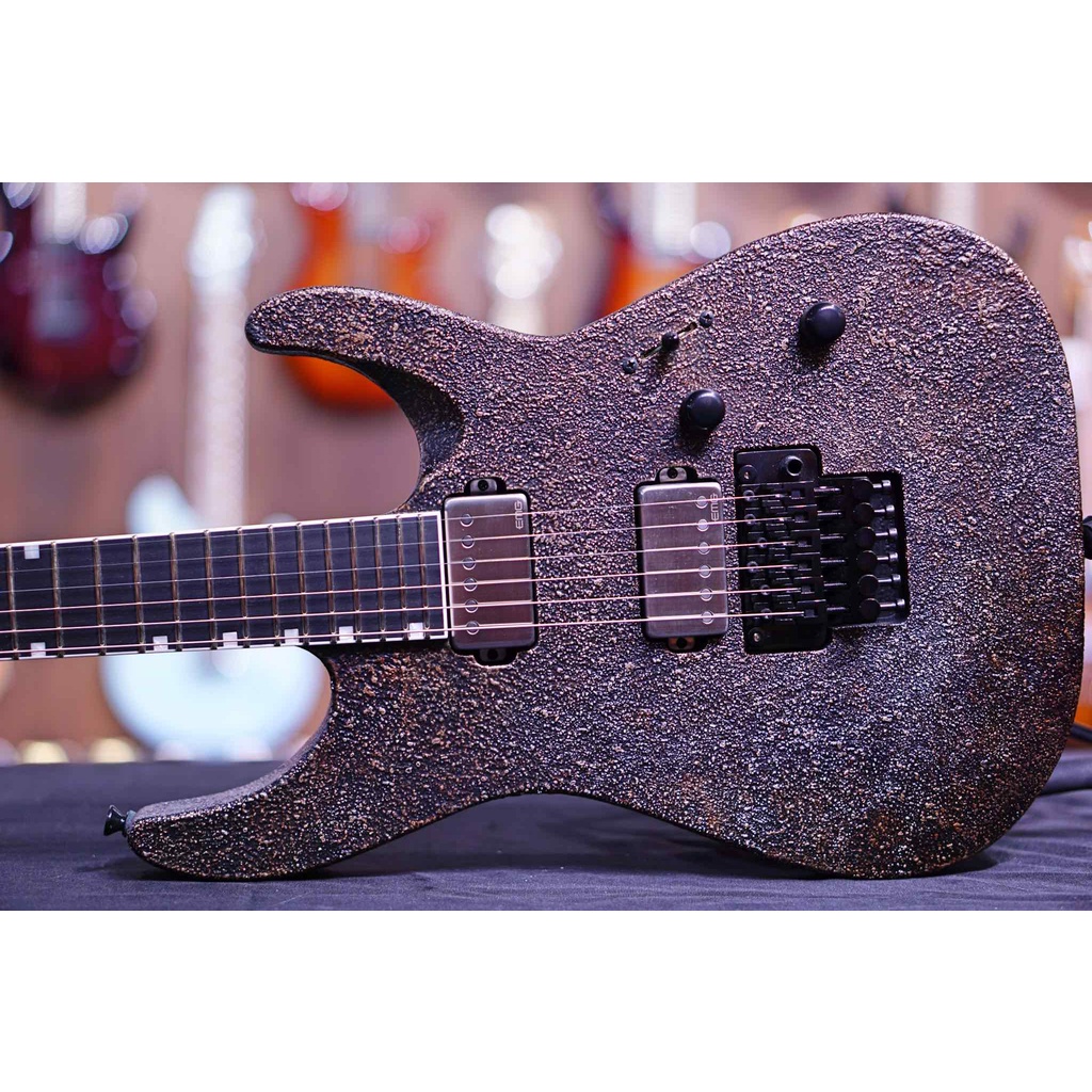 ESP Original M-II CTM EMG James hetfield set Rusty Iron