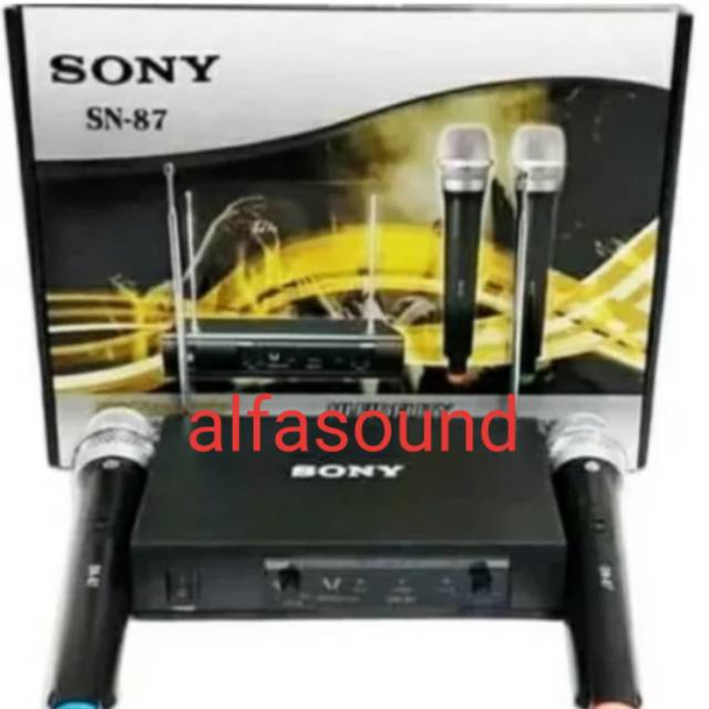 microphone wireless sony sn-87 mic wireless sony sn 87 mic sony sn87