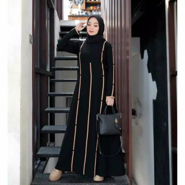 Syahla maxy baju gamis pakaian wanita dress fashion muslim